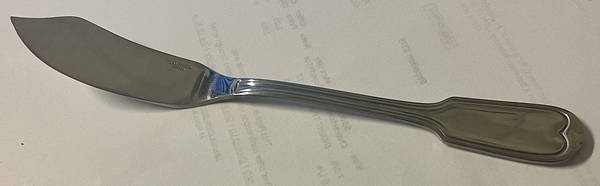 COJ5 (Stainless) Flat Handle Master Butter Knife