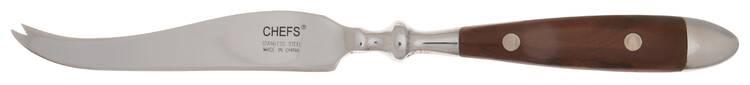 Bistro Woodgrain Brown (Stainless) Knife-Cheese/Stainless Blade