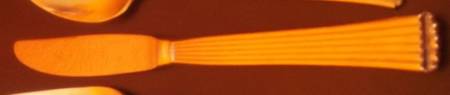 Tosca (Gold Electroplate) Modern Hollow Knife