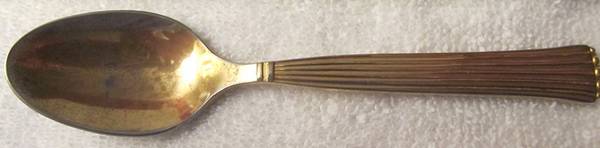 Tosca (Gold Electroplate) Demitasse Spoon