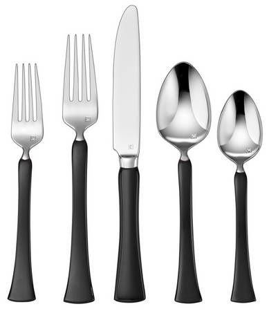 Yvon-Black (Stainless) by Cuisinart Flatware
