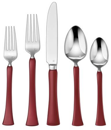 Yvon-Red (Stainless) by Cuisinart Flatware