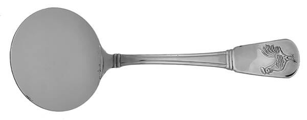 French Rooster (Stainless) Hot Cake Server Solid Stainless HC