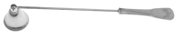French Rooster (Stainless) Candle Snuffer with Stainless Bowl HC