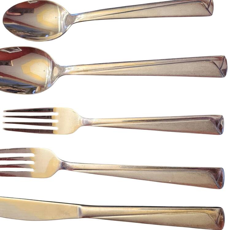Diego Sand (Stainless) Individual Salad Fork
