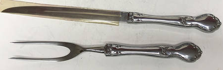 CVH16 (Stainless) Small Stainless Blade 2-Piece Steak Carving Set