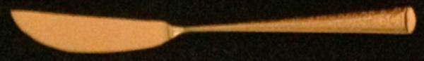 CSM16G (Gold Electroplate) Flat Handle Master Butter Knife