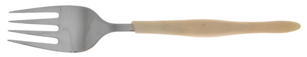 CUE3 (Stainless) Large Solid Cold Meat Serving Fork by Cutco Silver
