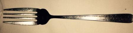 CAO17 (Stainless) Medium Solid Cold Meat Serving Fork