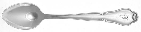 Coh25 (Silverplate) Monogram Five O'Clock Teaspoon