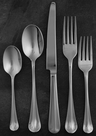 Ainsley (Stainless) 5 Piece Place Setting