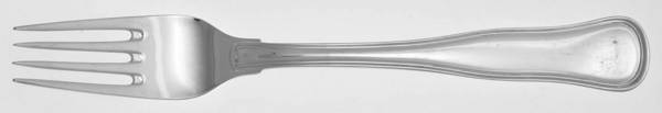 Old Danish (Silverplate) Individual Solid Fish Fork