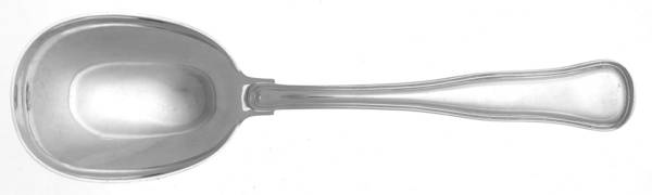Old Danish (Silverplate) Solid Smooth Casserole Spoon