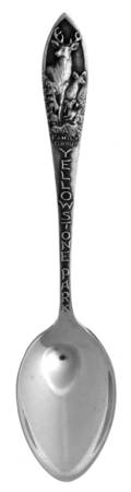 Yellowstone Park (Sterling) Yellowstone Park Demitasse Spoon