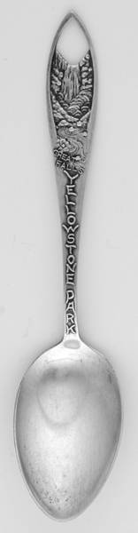 Yellowstone Park (Sterling) Yeloowstone Park Teaspoon