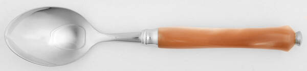Pluton Pearly Horn (Stainless) Place/Oval Soup Spoon