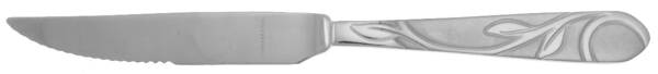 Zehira Frost (Stainless) Steak Knife Individual Hollow, Serrate HC
