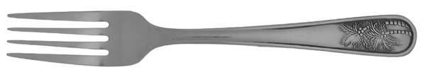 Palm Tree Satin (Stainless) Individual Salad Fork