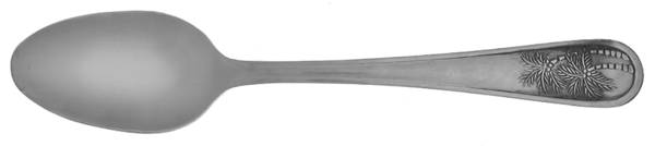 Palm Tree Satin (Stainless) Place/Oval Soup Spoon