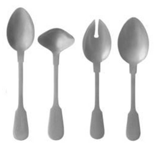 Saga (Stainless) Solid Serving Spoon