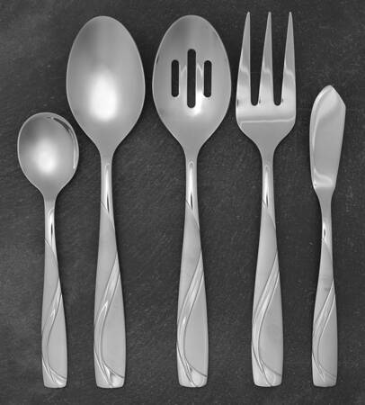 Mercado (Stainless) 5 Piece Hostess Set