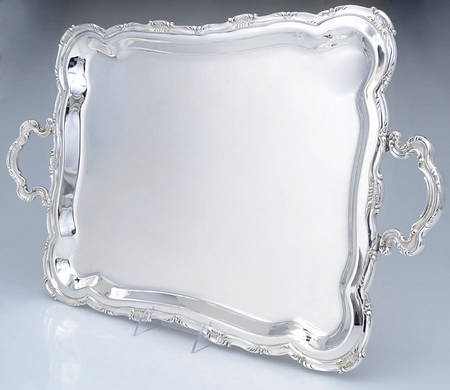 CXU1 (Sterling, Hollowware) Large Waiter Tray