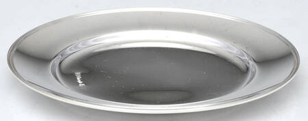 Judaique (Silverplate, Hollowware) Saucer for Kiddush Cup Goblet