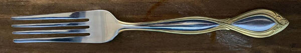 Charelle (Stainless, Gold Accent) by Cambridge Silver