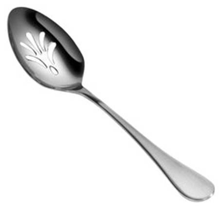Rain (Stainless) Pierced Tablespoon (Serving Spoon)
