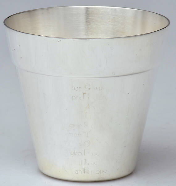 Garden Party (Silverplate, Hollowware) 3" Flower Pot