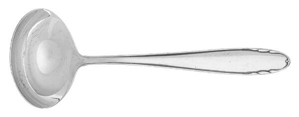 CWD3 (Silverplate) Solid Gravy Ladle