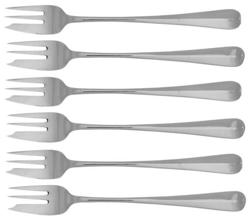 C7F4 (Sterling) Oyster Fork - Set of 6