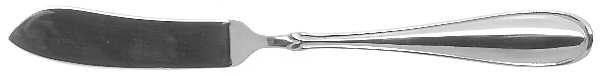 Alpha (Stainless) Flat Handle Master Butter Knife