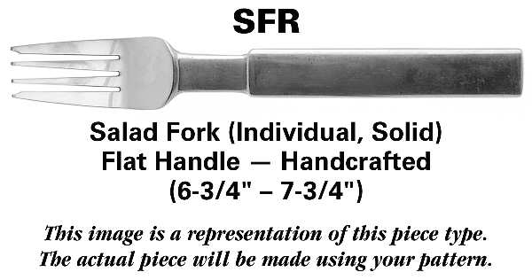 Artisan 1 (Stainless) Salad Fork Solid Individual HC