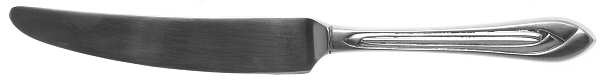 Basketweave (Stainless) Flat Handle Butter Spreader