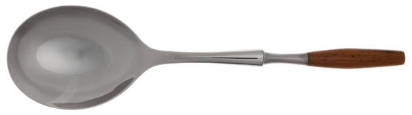 Fjord (Stainless, Germany) Casserole Spoon with Smooth Stainless Bowl HC