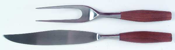 Fjord (Stainless, Germany) Large 2-Piece Roast Carving Set w/Stainless Blade