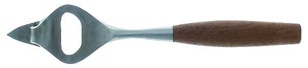 Fjord (Stainless, Germany) Bottle Opener with Stainless Bowl