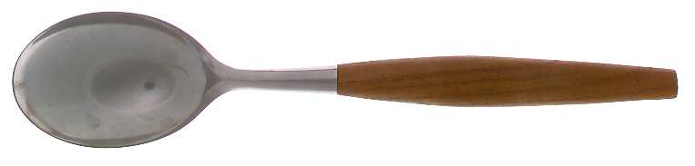 Fjord (Stainless, Germany) Large Solid Serving Spoon
