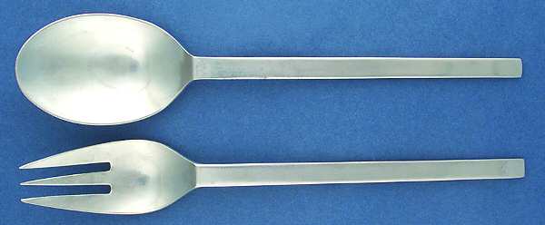 Ingot (Stainless, Japan) Solid Serving Set