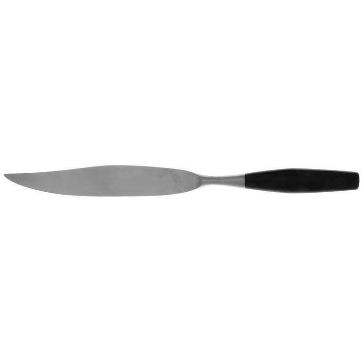 Kongo-Black (Stainless) Large Stainless Blade Roast Carving Knife