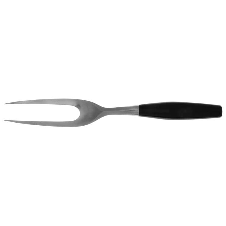 Kongo-Black (Stainless) Large Stainless-Prong Roast Carving Fork