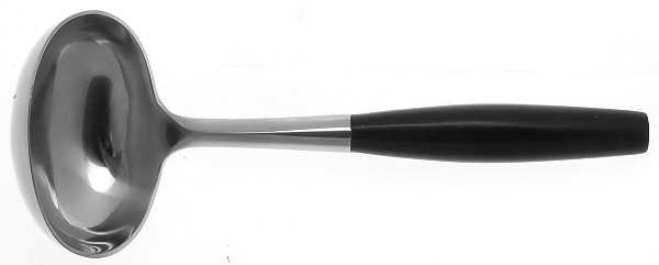 Kongo-Black (Stainless) Solid Gravy Ladle