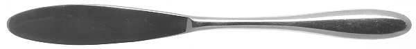 Liisa (Stainless) Modern Hollow Butter Spreader (Stainless)