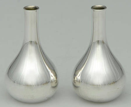 Silverplate Hollowware Pair of Paperweights