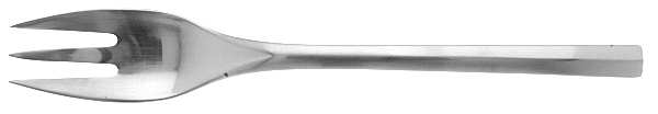 Parallel Diamond (Stainless) Solid Serving Fork