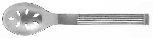 Thebe (Stainless) Pierced Solid Serving Spoon