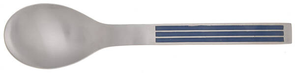 Thebe-Blue (Stainless, Bluehdl) Tablespoon (Serving Spoon)