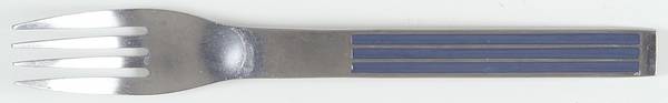 Thebe-Blue (Stainless, Bluehdl) Individual Salad Fork