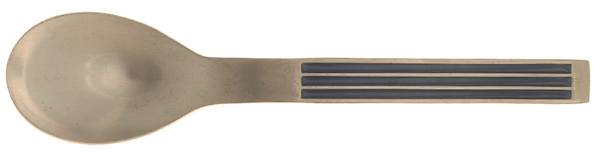 Thebe-Blue (Stainless, Bluehdl) Place/Oval Soup Spoon